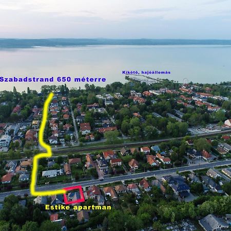 Apartamento Estike Balatonlelle Exterior foto